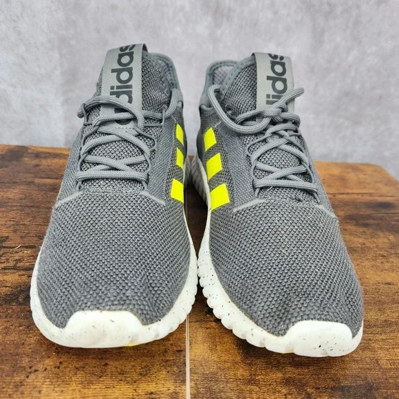 Adidas Kaptir 2.0 Running Shoes Mens 8.5 Gray Sneakers Trainers GW4419 - Picture 3 of 11